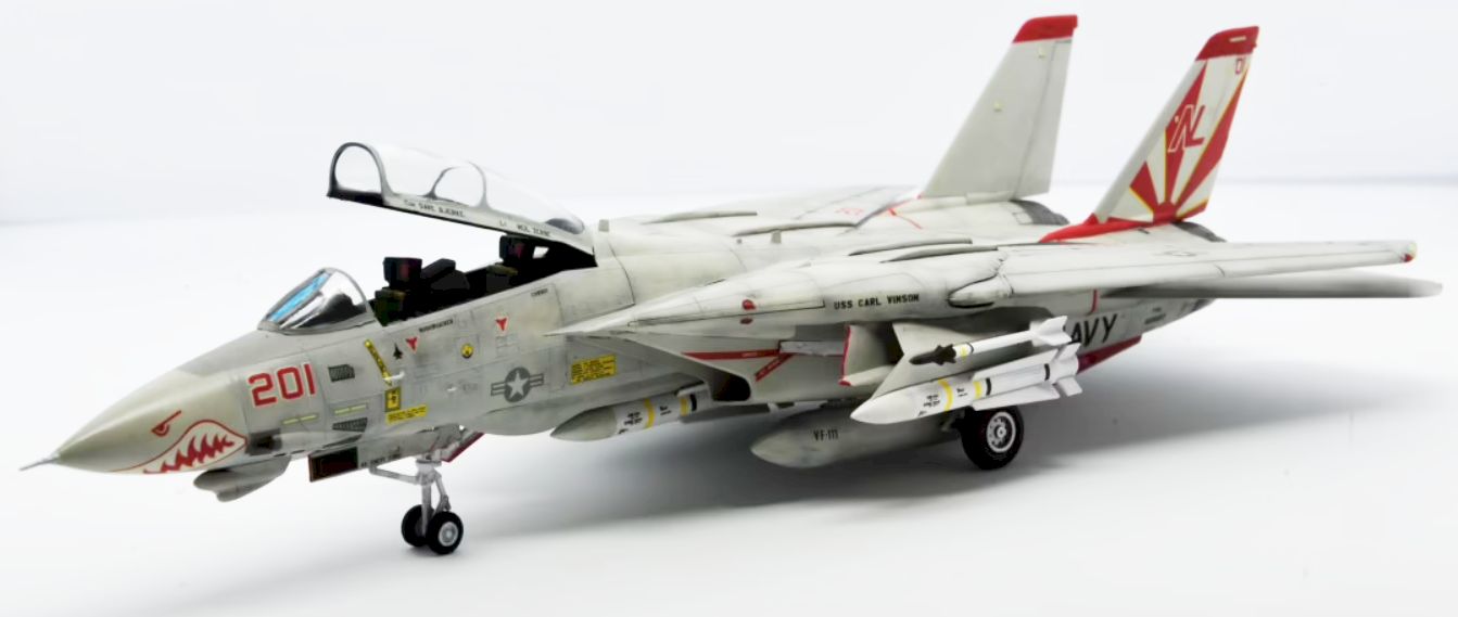 Hasegawa F-14A Tomcat (High Visibility) 1/72